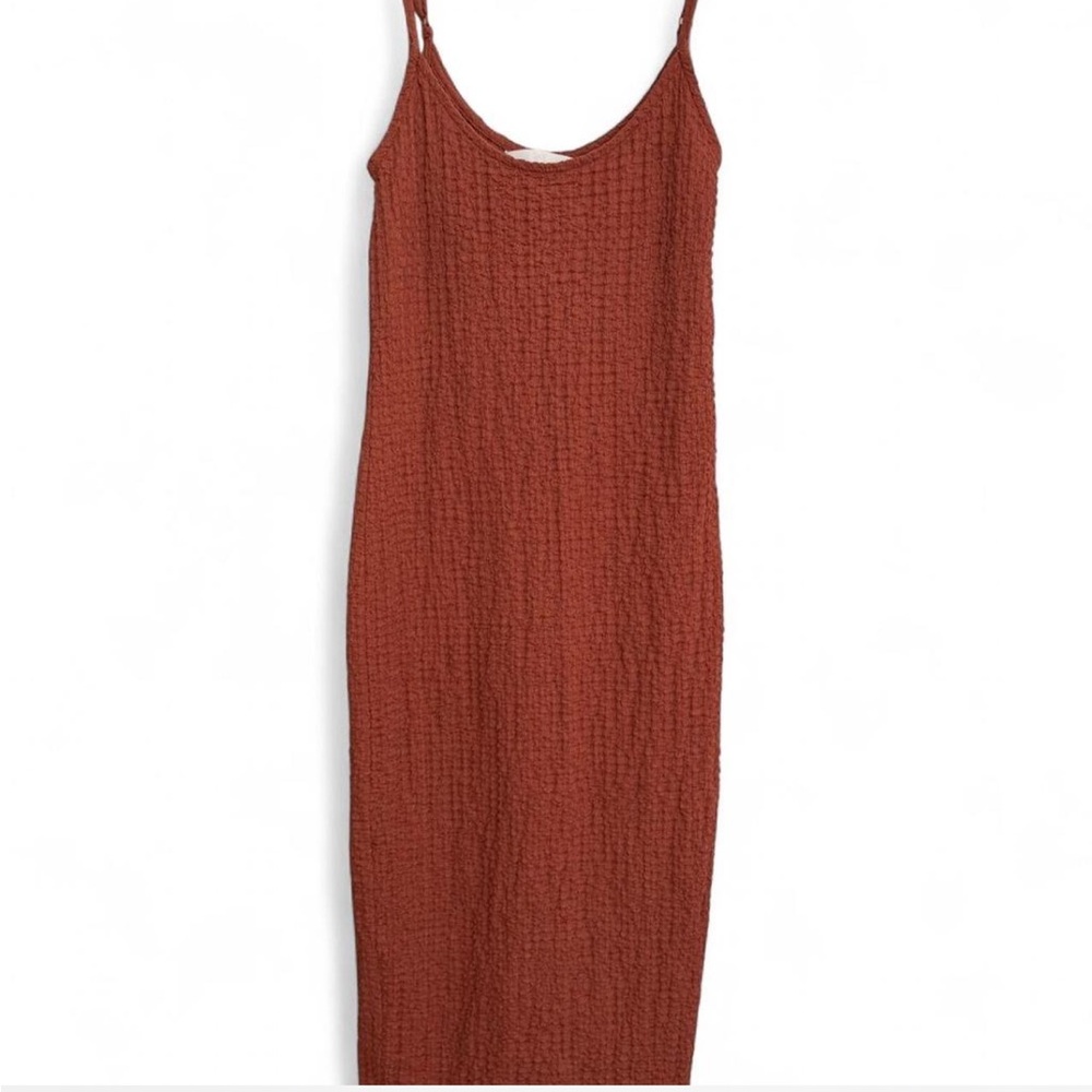 H&M Textured Maxi Dress